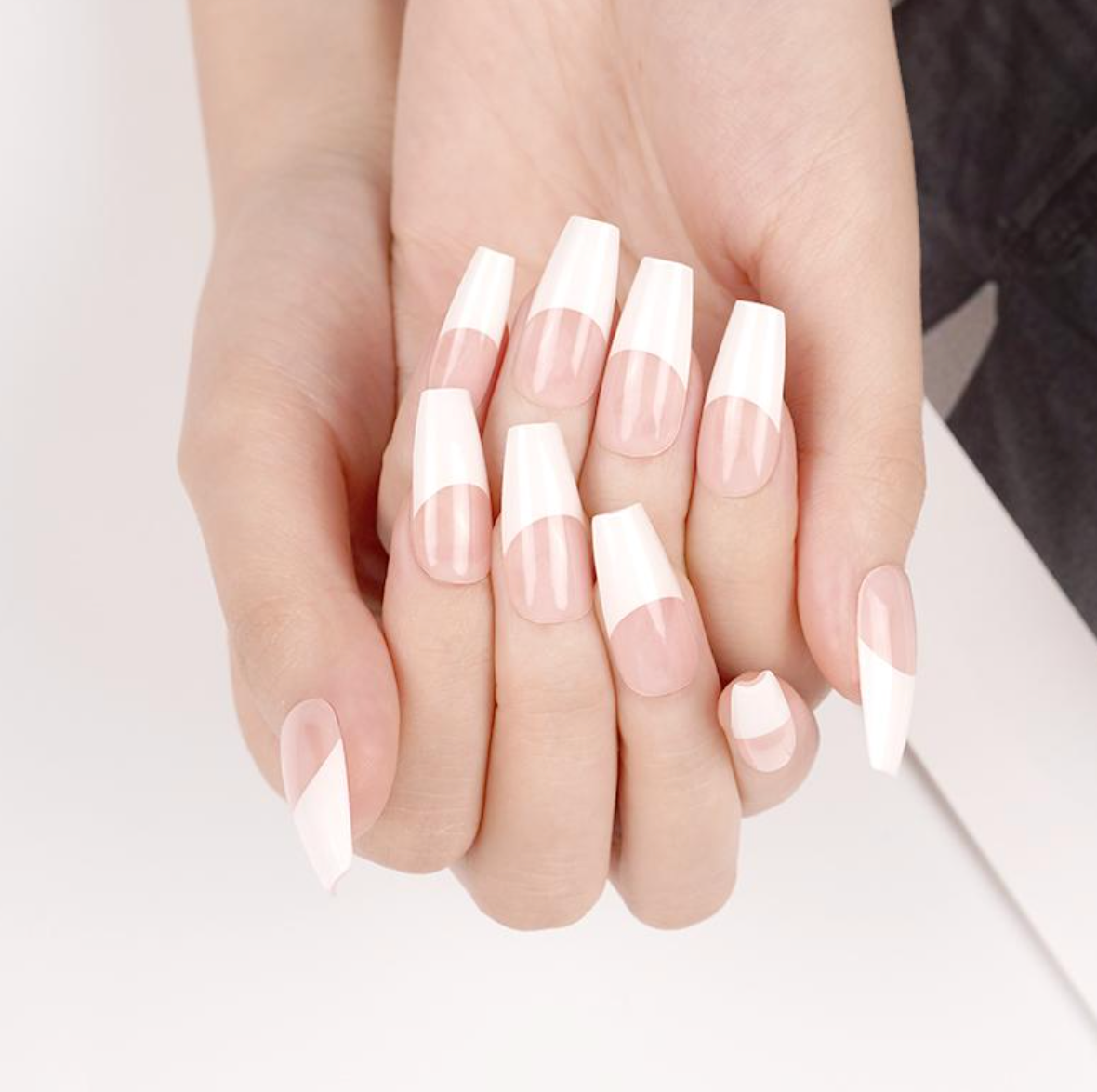 White French Nails